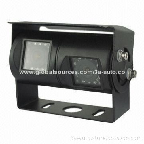 Car Rearview Double Lens Camera for Bus with 700TVL Resolution
